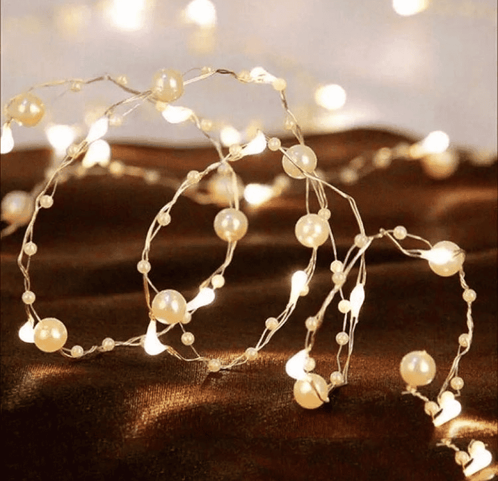 Pearls Strings Fairy Light Pearls Strings Fairy Light